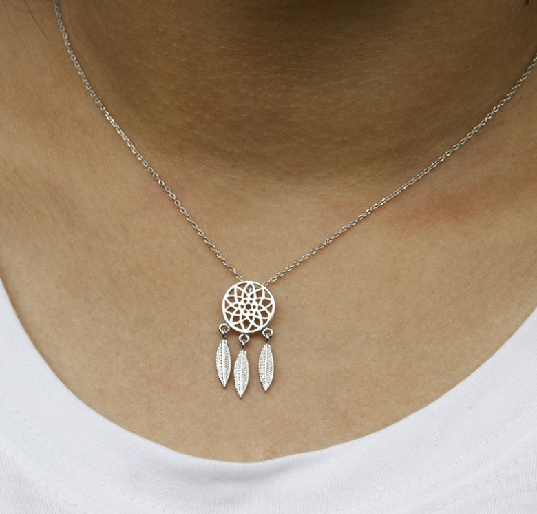 Dream Catcher Poise Of Peace Necklace - Low Stock